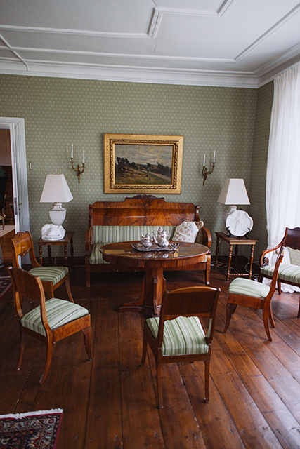 Yksityiskohtia kartanolta