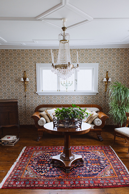 Yksityiskohtia kartanolta