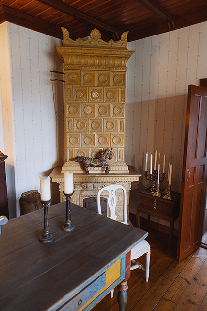 Yksityiskohtia kartanolta